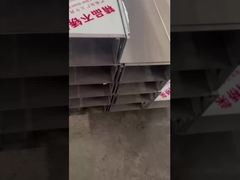 Tray kabel baja tahan karat yang sangat tahan lama Panjang yang disesuaikan Pemasangan mudah Perawatan rendah