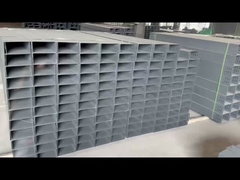 Disesuaikan Kelas A tahan api Cable Tray Resistance Impact Stainless Steel Tray di perak akhir