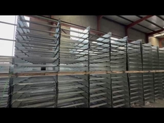 Heavy Duty Galvanized Steel Cable tray Type dengan ketahanan korosi yang lebih baik