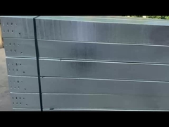 Heavy Duty Hot Dip Galvanized Steel Cable Tray untuk ketahanan korosi