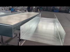 Fleksibel Kuat Hot Dip Galvanized Kabel Tray Untuk Manajemen Kabel Indoor Outdoor