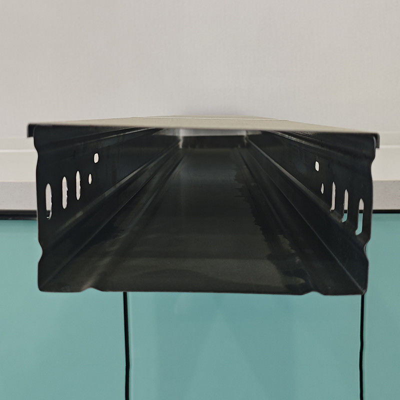 Cable Tray Tipe Steel Trough yang dapat disesuaikan dengan ketahanan korosi yang tinggi