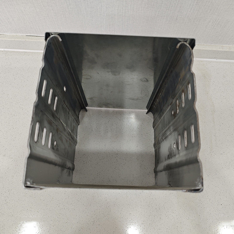 Tangan berat persegi panjang baja tahan karat kabel baki dinding dipasang dengan ketahanan korosi