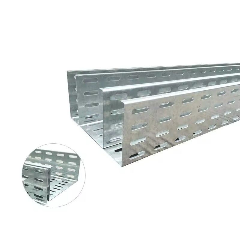 Fleksibel Radius Bending Disesuaikan Hot Dip Gi Cable Tray Untuk Kapasitas Tugas Menengah