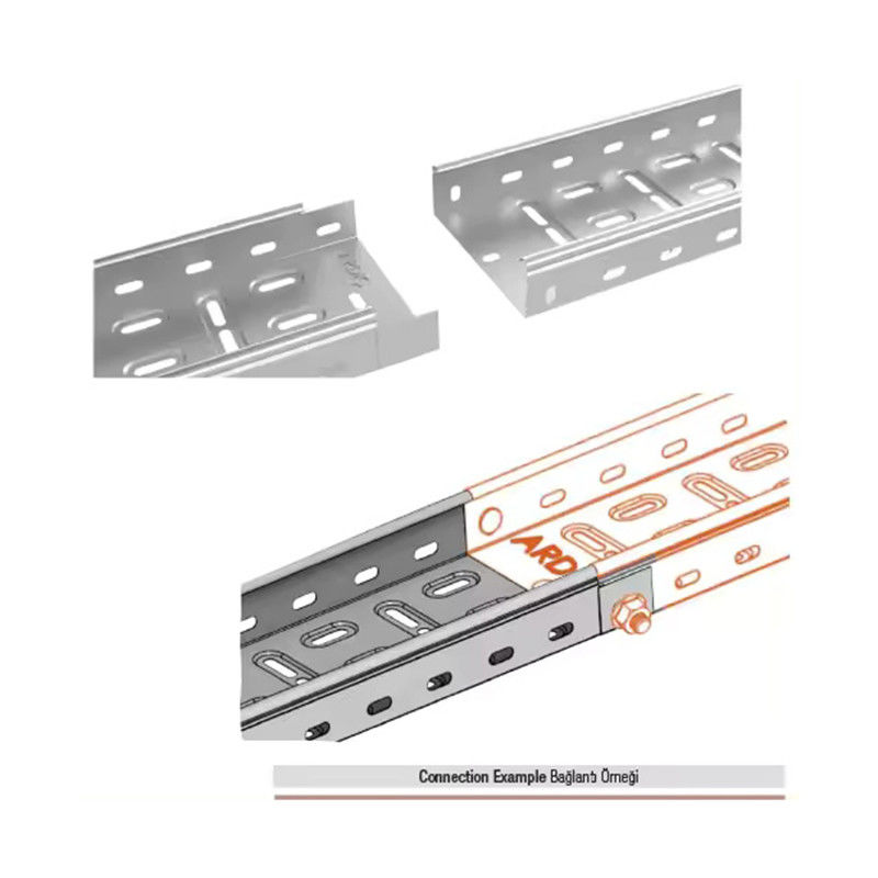Indoor dan Outdoor Fireproof Aluminium Wire Tray Dalam Berbagai Ukuran