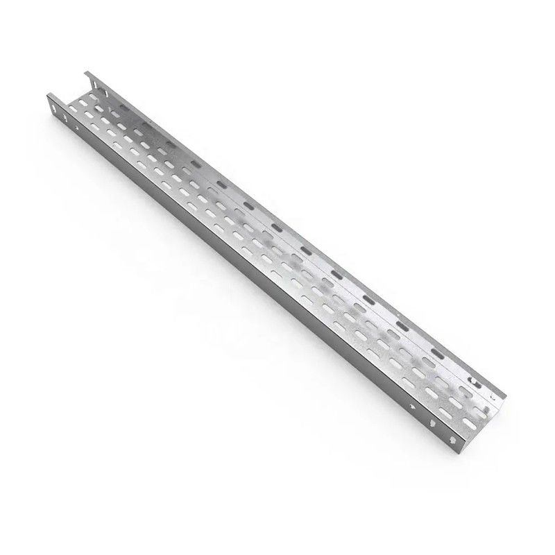 Fleksibel Kuat Hot Dip Galvanized Kabel Tray Untuk Manajemen Kabel Indoor Outdoor