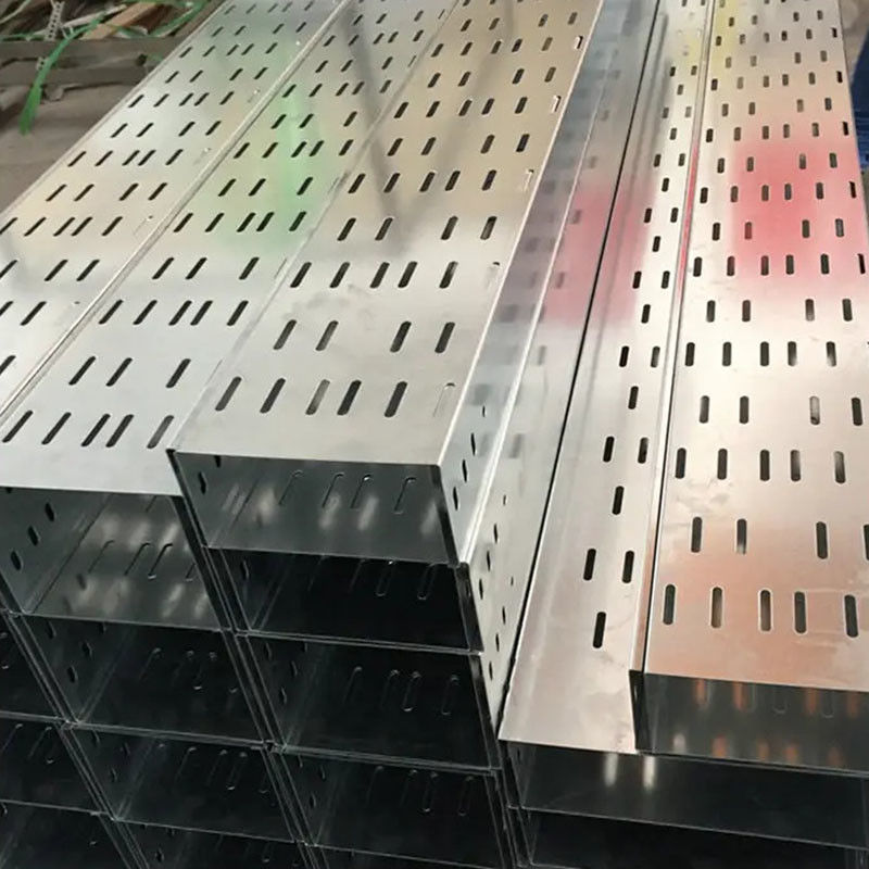 Galvanisasi Wall Mount Cable Tray tahan korosi untuk aplikasi industri