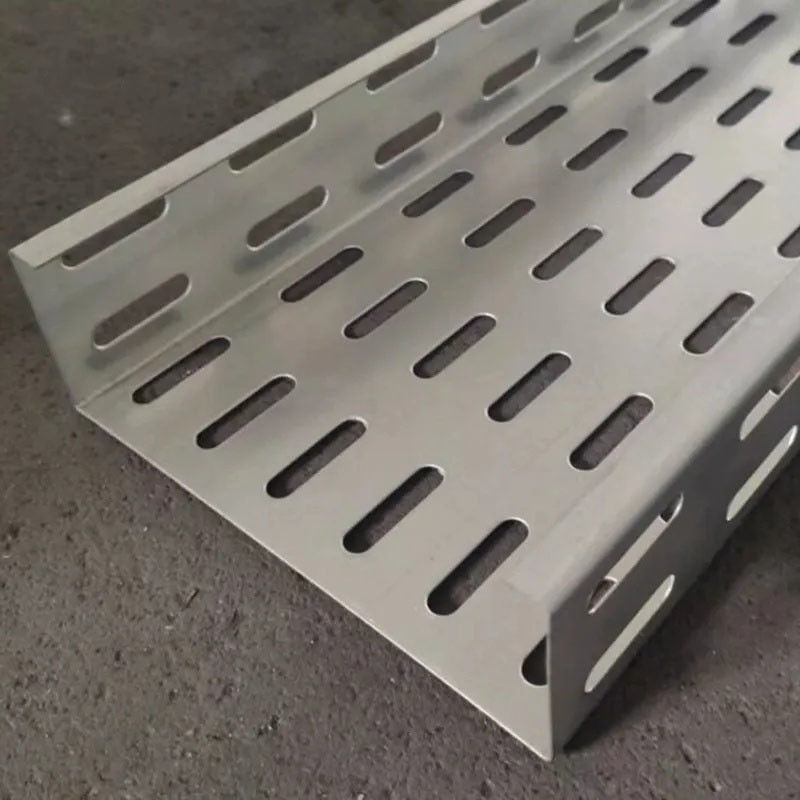Heavy Duty Wall Mount Perak Tray Kabel Industri Dengan Proses Instalasi Mudah