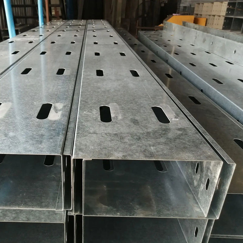 Low Maintenance Rectangular Aluminium Cables Management Tray dengan ketahanan korosi yang sangat baik