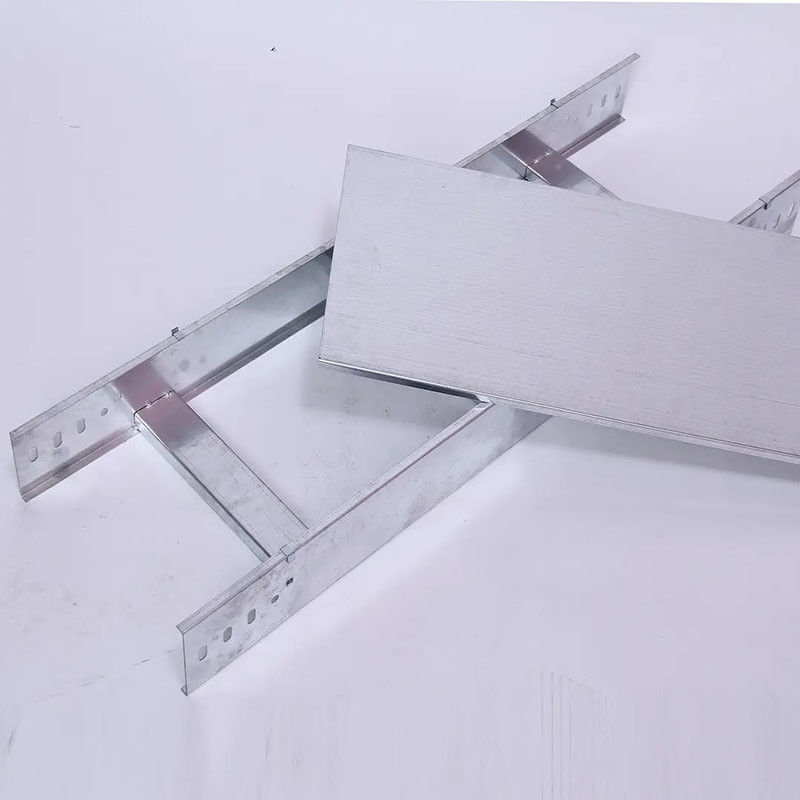 Kapasitas beban Hot Dip Galvanized Steel Cable Tray dengan alur ventilasi dan ketahanan korosi