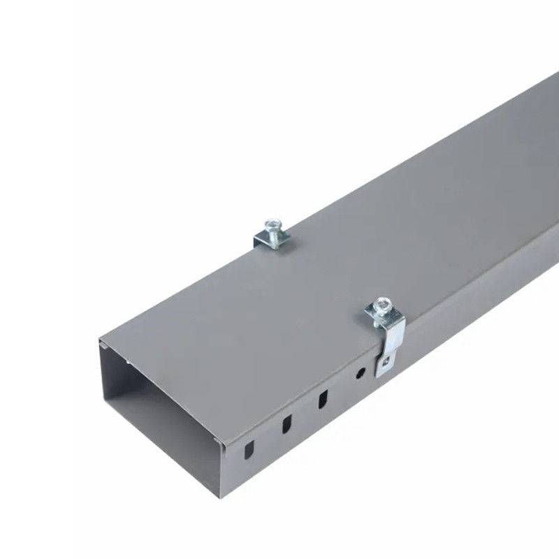 Heavy Duty Steel Flameproof Cable Tray / Fire Safe Cable Tray dengan Kelembaban dan Ketahanan Dampak