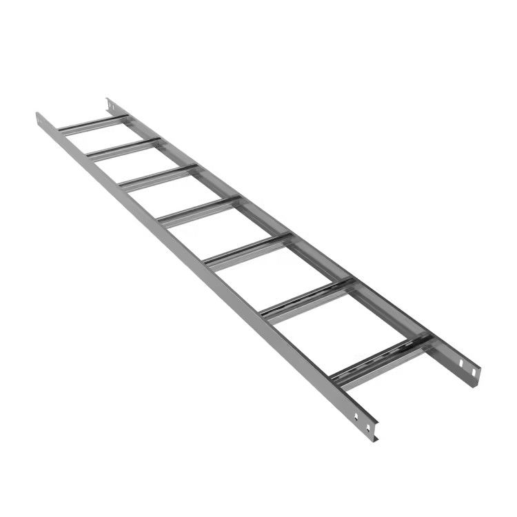 Fireproof Weatherproof Steel Ladder Type Cable Tray Sertifikasi ISO9001